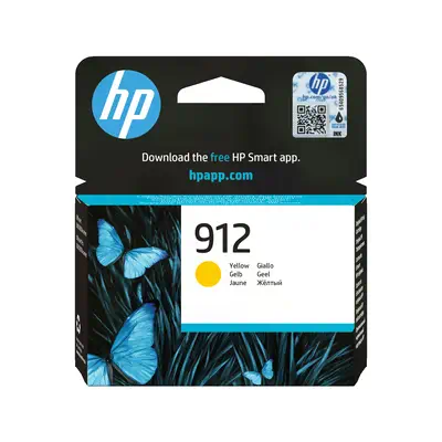 HP 912 Cartouche d'encre jaune authentique - Cartouches d'encre - visuel 4
