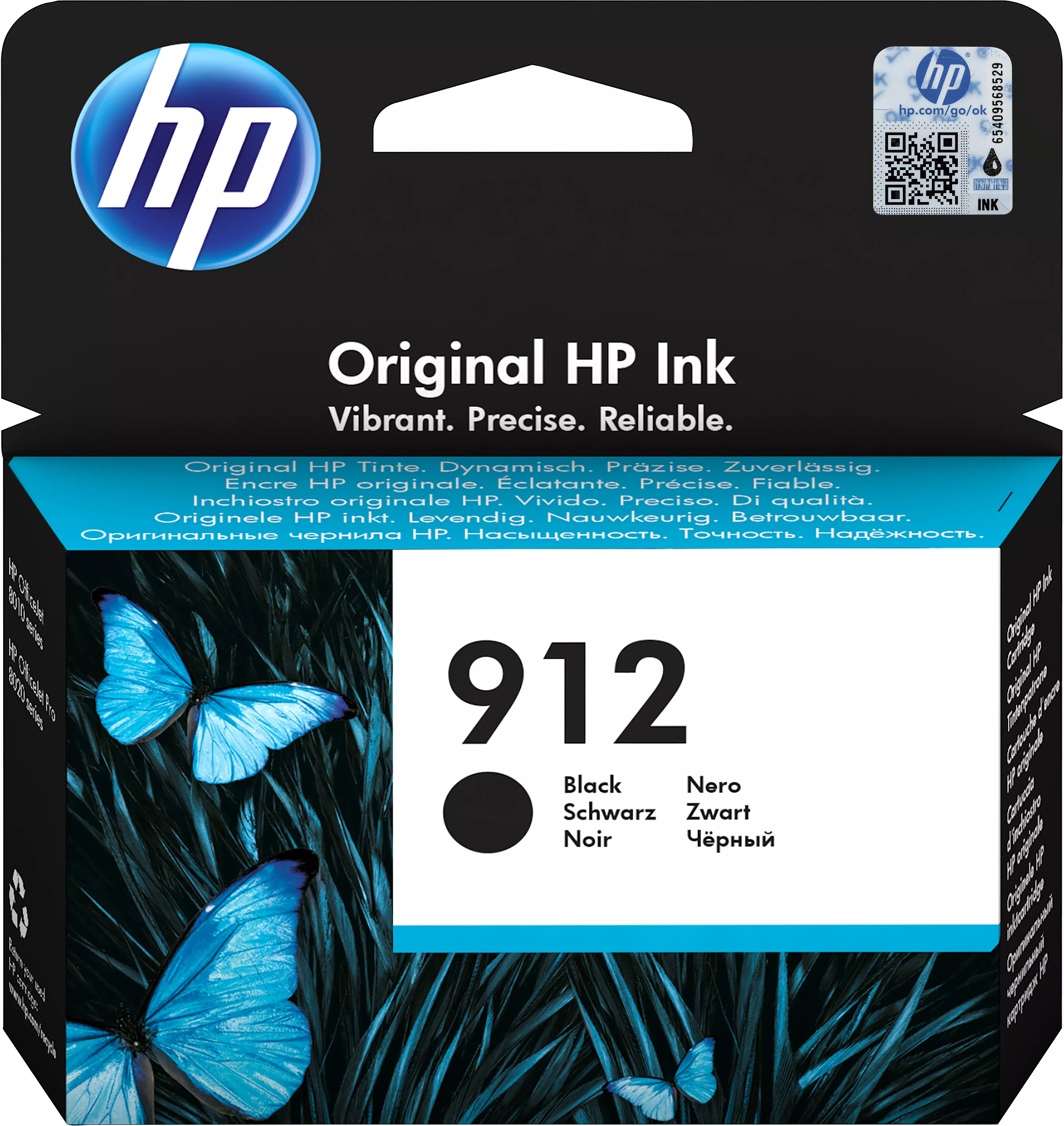 Vente Cartouches d'encre HP 912 Black Ink Cartridge sur hello RSE