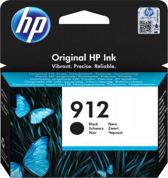 Achat HP 912 Black Ink Cartridge sur hello RSE