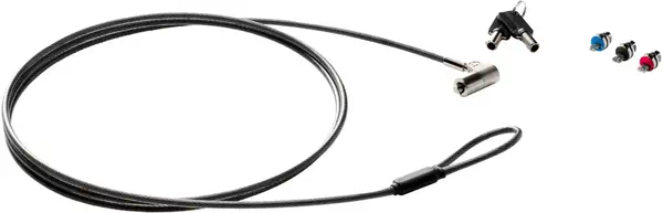Câble de sécurité HP avec clé - Cable de sécurité - visuel 1