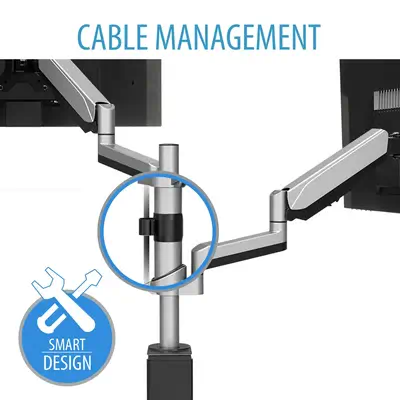 Support de moniteur de réglage du double écran tactile - V7 - Accessoire ENI, TBI et VPI - visuel 9