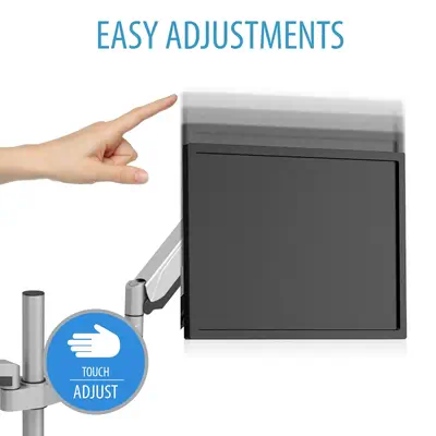 Support de moniteur de réglage du double écran tactile - V7 - Accessoire ENI, TBI et VPI - visuel 7