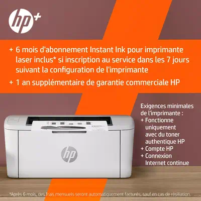 HP LaserJet M110WE Mono up to 21ppm Printer HP - visuel 1 - hello RSE - Taille réduite. De grandes performances