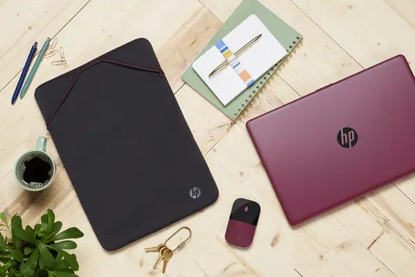 Housse de protection réversible pour ordinateur portable HP 15,6 pouces (violet) - Sacoche & Housse - visuel 5