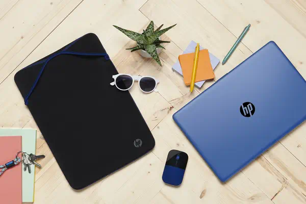 Housse de protection réversible pour ordinateur portable HP 15,6 pouces (bleu) - Sacoche & Housse - visuel 6