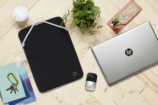 Housse de protection réversible pour ordinateur portable HP 15,6 pouces (bleu) - Sacoche & Housse - visuel 5