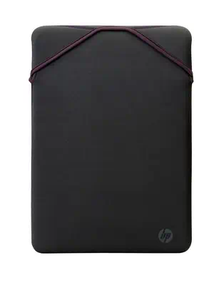 Housse réversible pour PC portable HP 14 gris/mauve - Sacoche & Housse - visuel 2