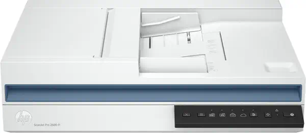 HP Scanjet Pro 2600 f1 Scanner à plat et chargeur automatique 600 x 600 DPI A4 Blanc - visuel 1