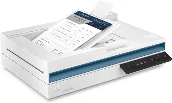 HP Scanjet Pro 2600 f1 Numériseur à plat HP - visuel 1 - hello RSE - Connexion USB 2 simple