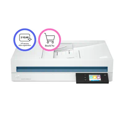 Scanjet Pro N4600 fnw1 Scanner à plat A4 avec chargeur automatique, jusqu’à 40 ppm/80 ipm, 1200 x 12 - HP - visuel 7