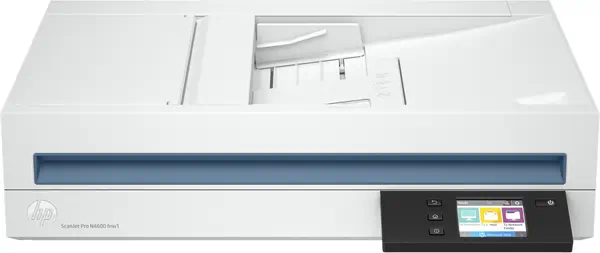 HP Scanjet Pro N4600 fnw1 Scanner à plat et chargeur automatique 1200 x 1200 DPI A5 Blanc - visuel 1