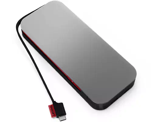 Lenovo Go Lithium-Ion (Li-Ion) 20000 mAh Noir, Gris - Chargeur et alimentation - visuel 2