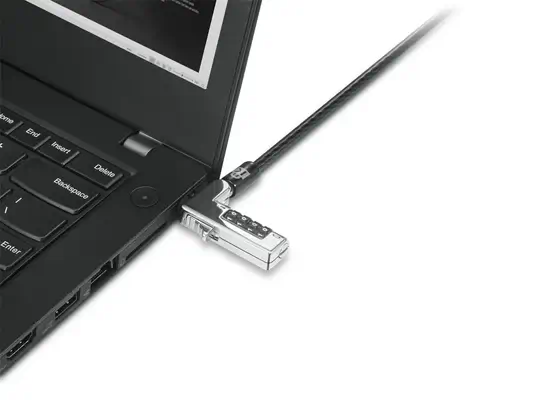 Lenovo 4XE1F30278 câble antivol Noir 1,8 m - Autre Accessoire pour portable - visuel 3