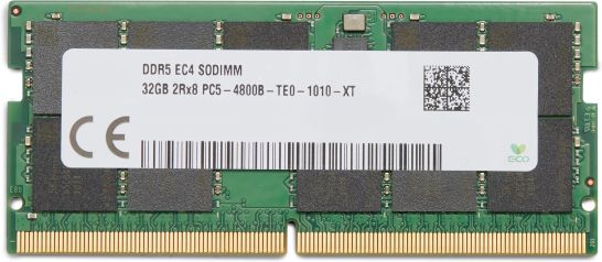 Achat HP 32Go DDR5 1x32Go 4800 SODIMM ECC Memory et autres produits de la marque HP