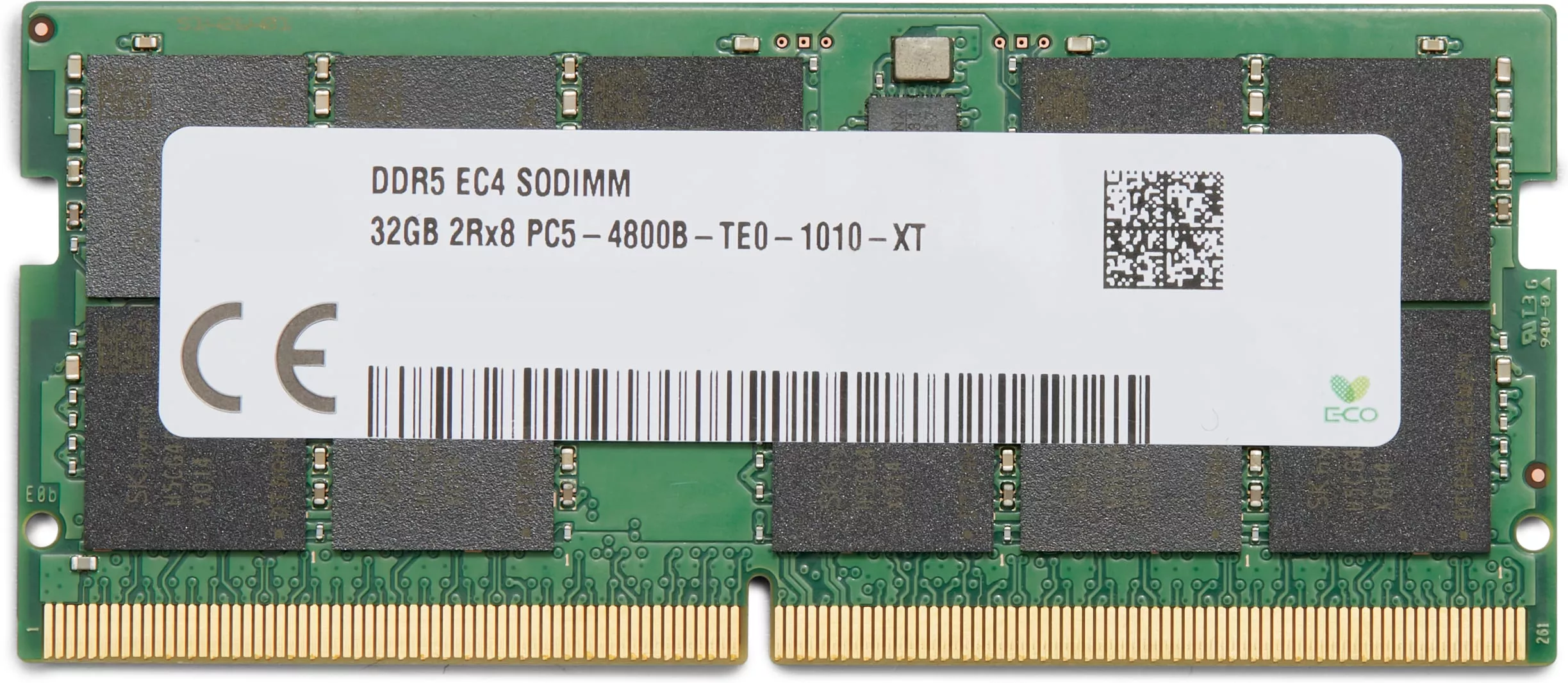 Achat HP 32Go DDR5 1x32Go 4800 SODIMM ECC Memory au meilleur prix