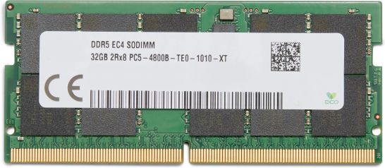 Vente HP 32Go DDR5 1x32Go 4800 SODIMM ECC Memory HP au meilleur prix - visuel 2
