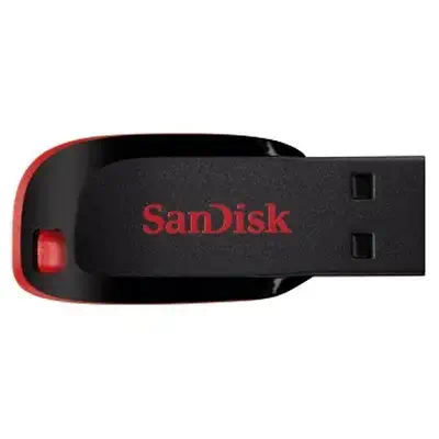 SanDisk Cruzer Blade lecteur USB flash 64 Go USB Type-A 2.0 Noir, Rouge - Sandisk - Adaptateur stockage - visuel 3