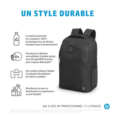 Sac à dos HP Professional 17,3 pouces - Sacoche & Housse - visuel 9
