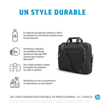 Sacoche pour ordinateur portable HP Professional 14,1 pouces HP - visuel 1 - hello RSE - Une organisation rapide et efficace