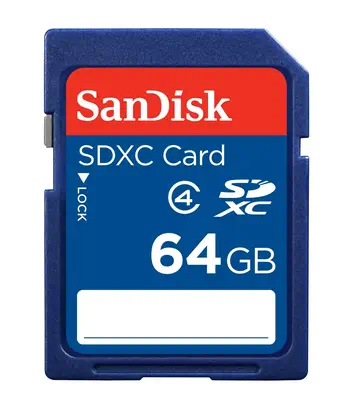 Sandisk 64GB SDXC  - Carte Mémoire - visuel 1