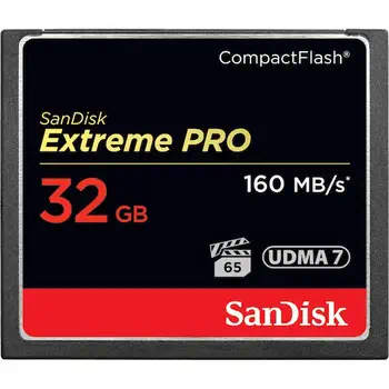 SanDisk 32GB Extreme Pro CF 160MB/s 32 Go CompactFlash livraison gratuite
