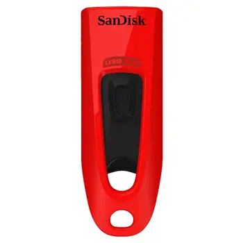 SanDisk Ultra lecteur USB flash 64 Go USB Type-A 3.2 Gen 1 (3.1 Gen 1) Rouge livraison rapide