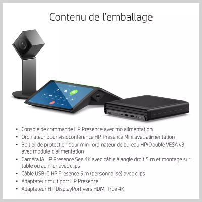 Vente HP Presence Small Space Solution Plus AI Camera HP au meilleur prix - visuel 8