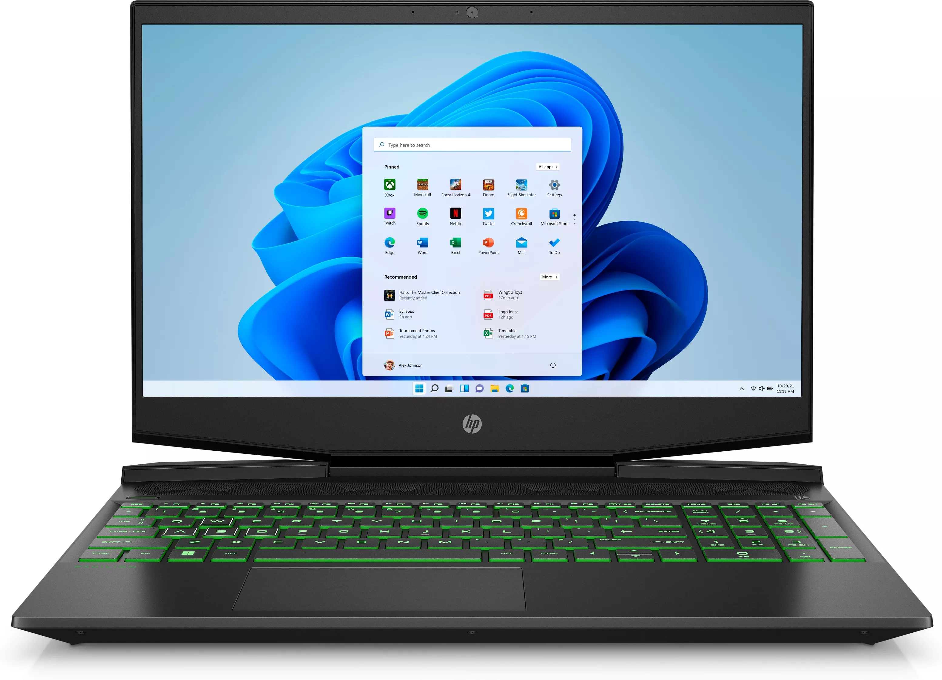 Revendeur officiel PC Portable HP Pav Gaming Laptop 15-dk2196nf Intel Core i5-11300H 17