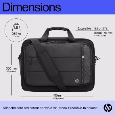 Achat HP Renew Executive 16p Laptop Bag sur hello RSE - visuel 9