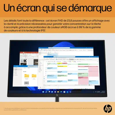 HP E-Series Écran FHD E24 G5 - Ecran Ordinateur - visuel 9