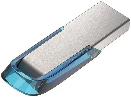 SanDisk Ultra Flair lecteur USB flash 32 Go USB Type-A 3.2 Gen 1 (3.1 Gen 1) Bleu, Argent - Sandisk - Adaptateur stockage - visuel 4