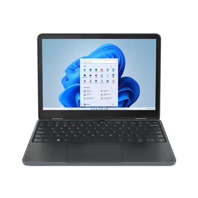 Lenovo 500w Yoga Gen 4 Intel® N N100 Hybride (2-en-1) 31 cm (12.2") Écran tactile WUXGA 4 Go LPDDR5- - PC Portable - visuel 2