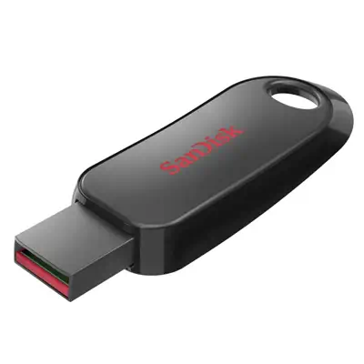 SanDisk 00183585 lecteur USB flash 64 Go USB Type-A 2.0 Noir, Rouge - Sandisk - Adaptateur stockage - visuel 1