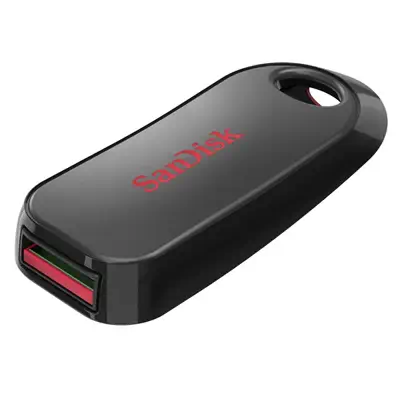 SanDisk 00183585 lecteur USB flash 64 Go USB Type-A 2.0 Noir, Rouge - Sandisk - Adaptateur stockage - visuel 2
