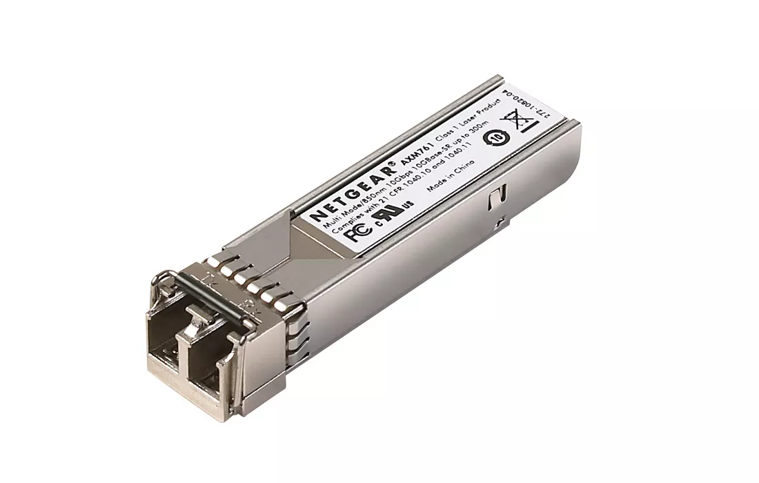 Vente NETGEAR Module fibre SFP 10Gigabit Ethernet SR (Short au meilleur prix