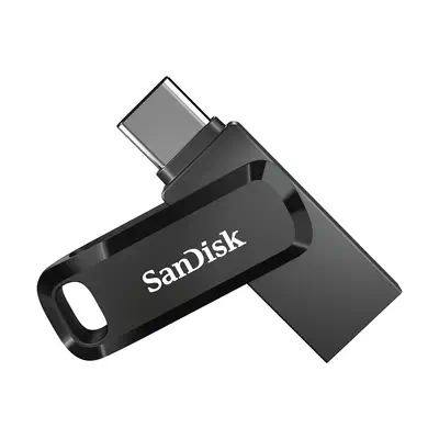 SanDisk Ultra Dual Drive lecteur USB flash 128 Go USB Type-A / USB Type-C 3.2 Gen 1 (3.1 Gen 1) Noir - Sandisk - Adaptateur stockage - visuel 1
