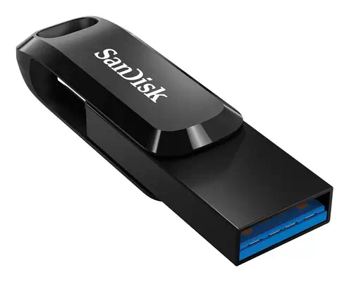 SanDisk Ultra Dual Drive lecteur USB flash 128 Go USB Type-A / USB Type-C 3.2 Gen 1 (3.1 Gen 1) Noir - Sandisk - Adaptateur stockage - visuel 9