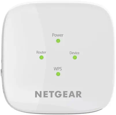 NETGEAR EX6110 Émetteur et récepteur réseau Blanc 10, 100, 300 Mbit/s - Netgear - Accessoire Wifi - visuel 1