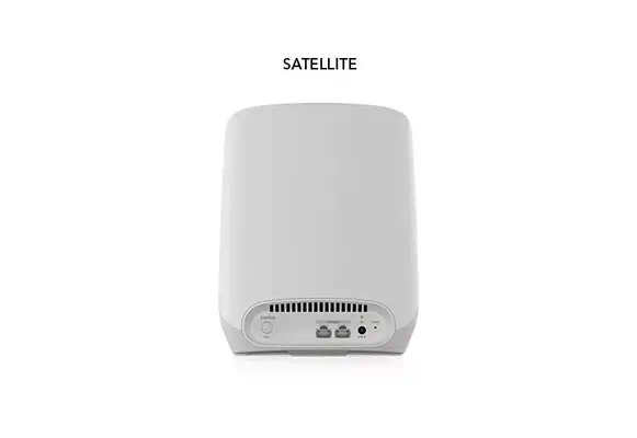 NETGEAR Orbi RBS760 Tri-bande (2,4 GHz / 5 GHz / 5 GHz) Wi-Fi 6 (802.11ax) Blanc 2 Interne - Netgear - Borne Wifi - visuel 3