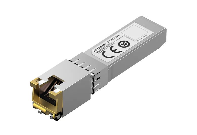 Achat Switchs et Hubs NETGEAR 10GBASE-T SFP+ Transceiver AXM765v2 delivers sur hello RSE