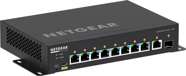 NETGEAR GSM4210PD-100EUS commutateur réseau Géré L2/L3 Gigabit Ethernet (10/100/1000) Connexion Ethe - Netgear - Switchs et Hubs - visuel 3