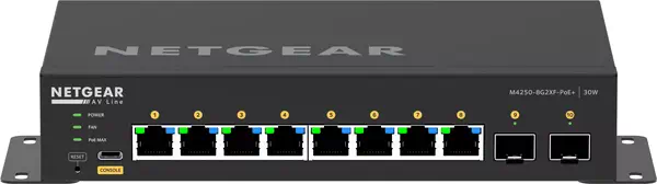 NETGEAR GSM4210PX-100EUS commutateur réseau Géré L2/L3 Gigabit Ethernet (10/100/1000) Connexion Ethe - Netgear - Switchs et Hubs - visuel 1