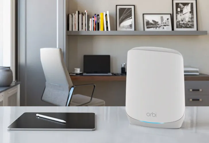 NETGEAR Orbi RBK763S Tri-bande (2,4 GHz / 5 GHz / 5 GHz) Wi-Fi 6 (802.11ax) Blanc 7 Interne - Netgear - Borne Wifi - visuel 2