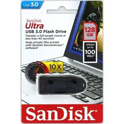 SanDisk 124109 lecteur USB flash 128 Go USB Type-A 3.2 Gen 1 (3.1 Gen 1) Noir - Sandisk - Adaptateur stockage - visuel 7
