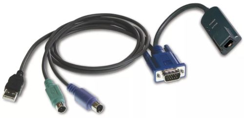 Vente Vertiv Avocent 1 x RJ-45 Femelle - 1 x Type A Mâle USB, 1 x HD-15 Mâle, 2 x Mini-DIN (PS/2) Mâle Clavier/Souris au meilleur prix