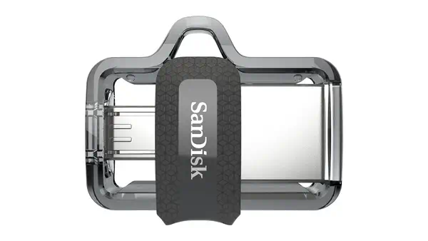 SanDisk Ultra Dual m3.0 lecteur USB flash 32 Go USB Type-A / Micro-USB 3.2 Gen 1 (3.1 Gen 1) Noir, A - Sandisk - Adaptateur stockage - visuel 5