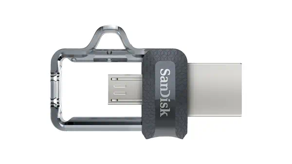 SanDisk Ultra Dual m3.0 lecteur USB flash 32 Go USB Type-A / Micro-USB 3.2 Gen 1 (3.1 Gen 1) Noir, A - Sandisk - Adaptateur stockage - visuel 7