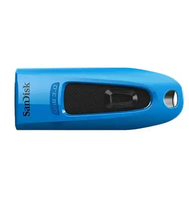SanDisk Ultra 64GB USB 3.0 lecteur USB flash 64 Go USB Type-A 3.2 Gen 1 (3.1 Gen 1) Bleu - Sandisk - Adaptateur stockage - visuel 1