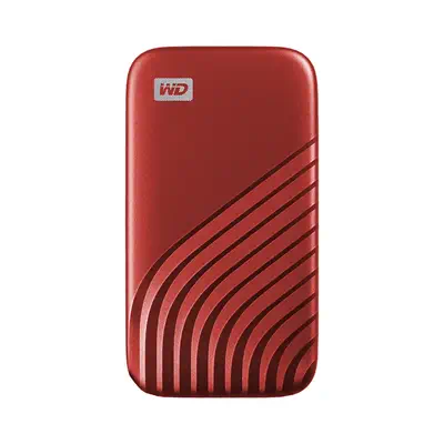 Western Digital My Passport 1 To USB Type-C 3.2 Gen 2 (3.1 Gen 2) Rouge - Disque dur SSD - visuel 1