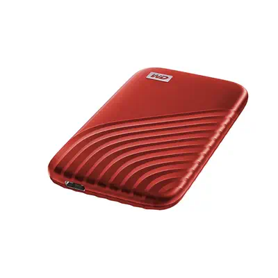 Western Digital My Passport 1 To USB Type-C 3.2 Gen 2 (3.1 Gen 2) Rouge - Disque dur SSD - visuel 4